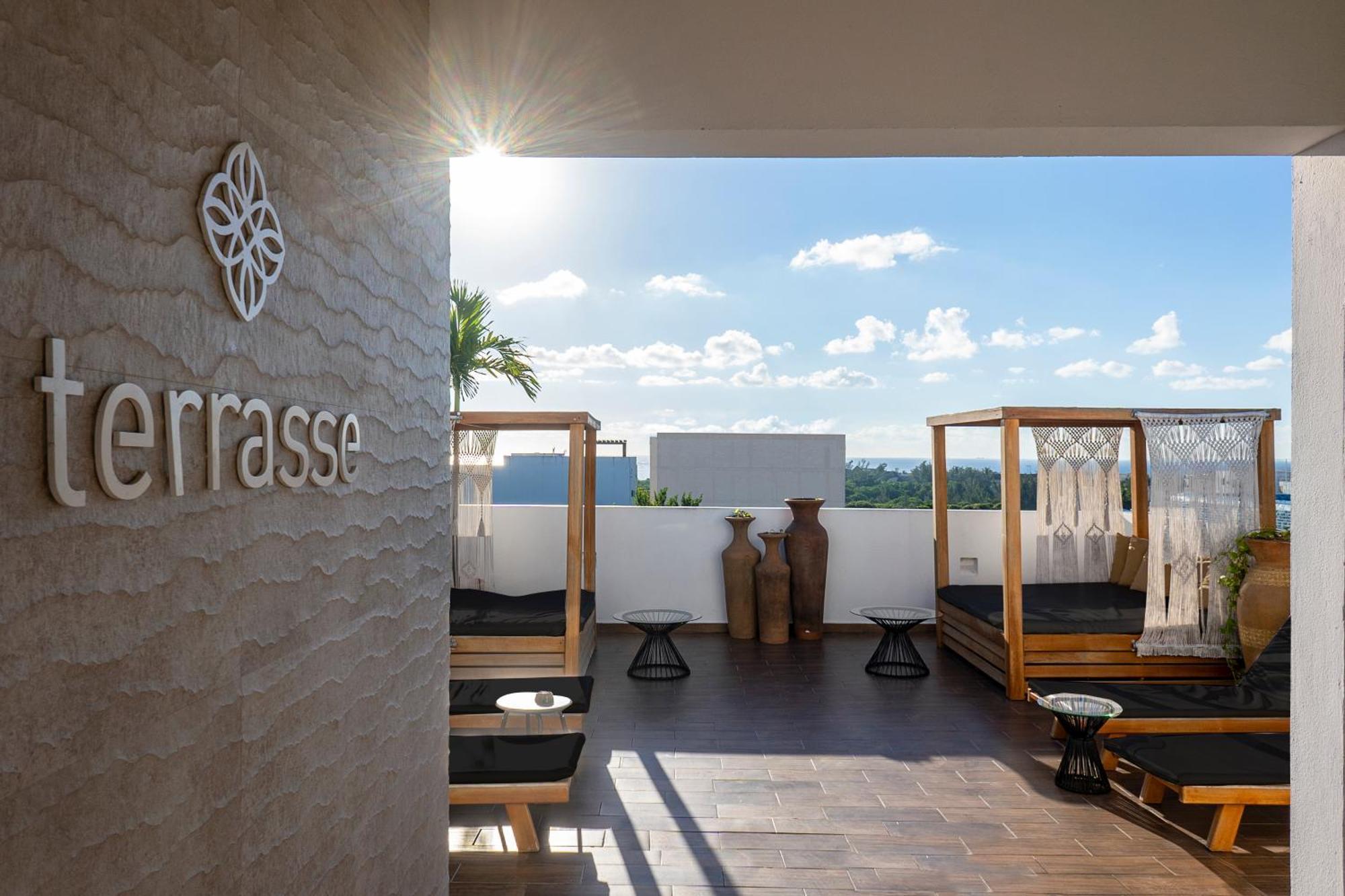 Terrasse Hotel プレヤデルカーメン エクステリア 写真